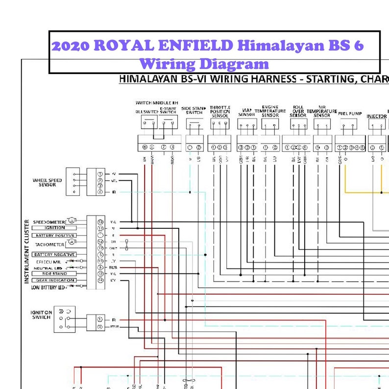 2020 Royal ENFIELD Himalayan BS 6 Wiring Diagram Himalayan BS