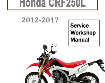 ホンダ CRF250L サービスマニュアル Honda CRF250L Dual Sport / RL Rally Cyclepedia Printed Motorcycle