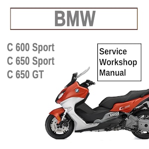 Repair Manual for BMW C650 Sport| C600 Sport| C650 GT | K18/K19