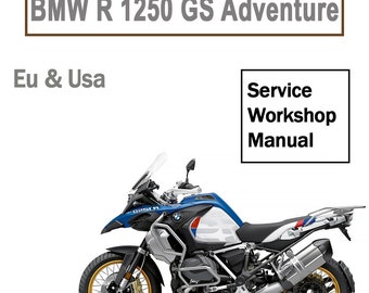 Repair manual for BMW R 1250 GS ADVENTURE K51 2019 + Download