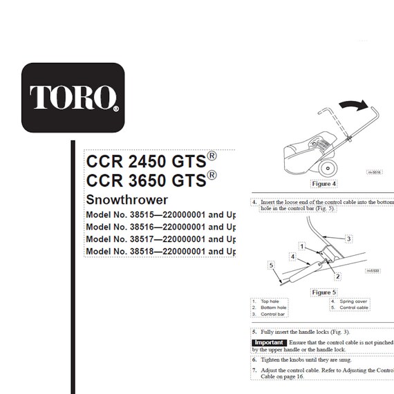 Toro 650 Gts Manual (žací ústrojí, Hodin Provozu, Hodin Provozu nebo, Každých Hodin) Toro 650 Gts Manual