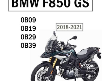 2018-2021 Workshop Service Manual for BMW F850GS (0B09 / 0B19 / 0B29 / 0B39)