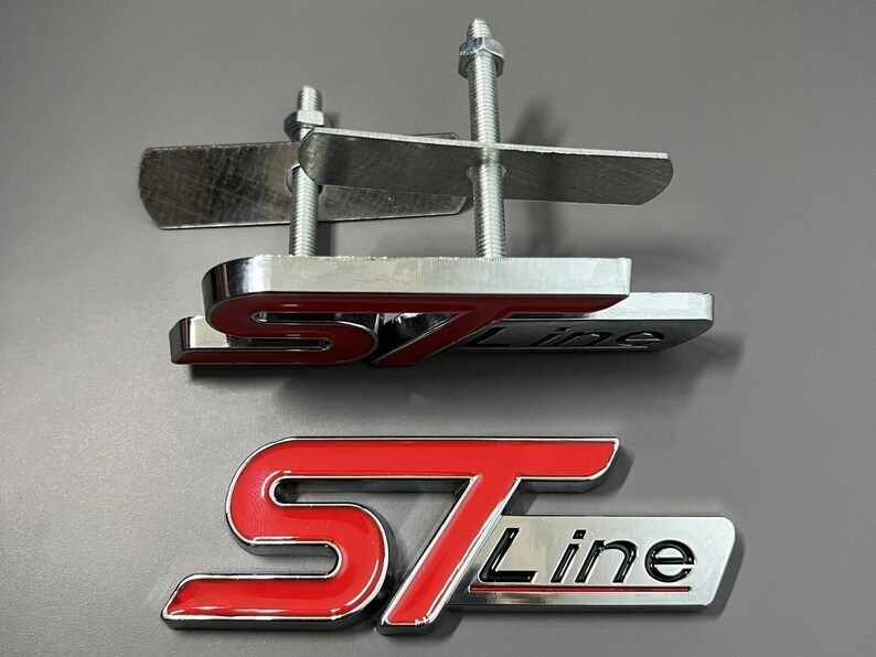 Emblema 3D Cromado Para Ford - Pegatina Metálica Decorativa, Compatible Con Fiesta, Focus, Mondeo Y Otros Modelos