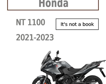 2021-2023 Service Repair Manual Honda NT 1100 - Etsy