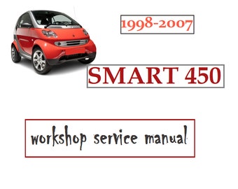 Service Workshop Manual For Smart fortwo 450 (1998-2007)