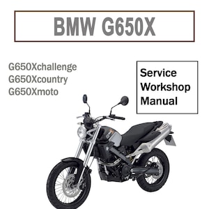 BMW G650X Countryサービスマニュアル BMW G650X Countryサービスマニュアル