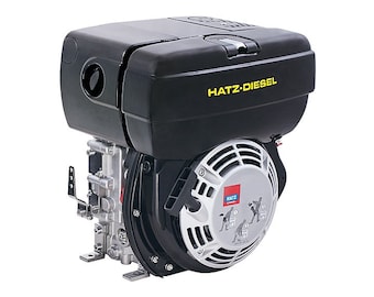 HATZ Diesel Engine Workshop Service Manual - For 1B, 20, 27, 30, 40, 50 Series - Comb Bound Reprint (UK)