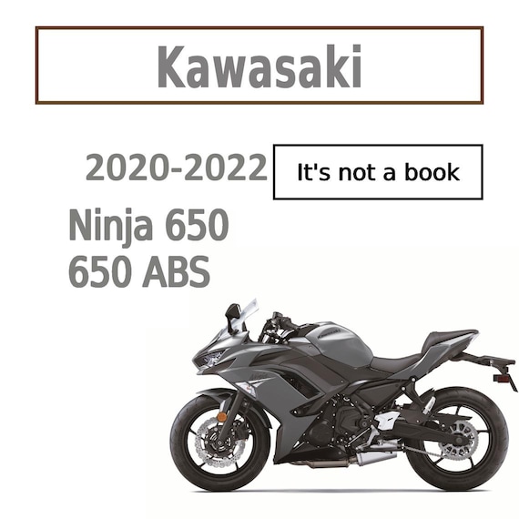 2020-2022 Kawasaki Ninja 650 Abs Service Repair Manual - Etsy