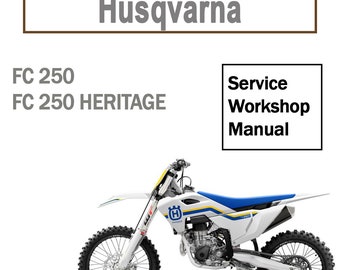 Service Manual for Husqvarna  FC 250 2023