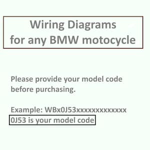 BMW F800GS Adventure Wiring Diagram 2008-2018