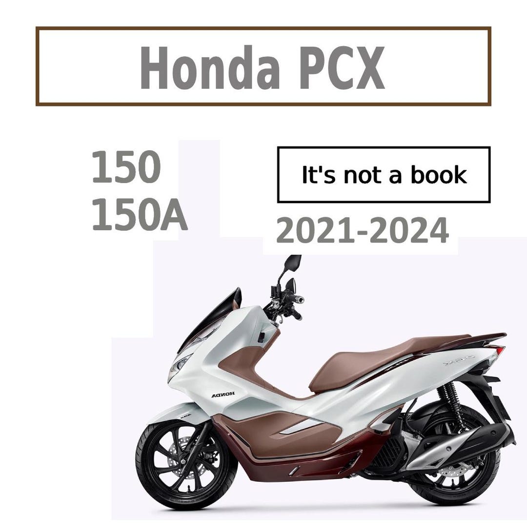 Honda PCX150 Service Manual 2021-2024 - Etsy
