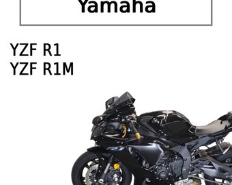 ヤマハ YZF-R1 バイクサービスマニュアル 418ページ 英語 PDF
