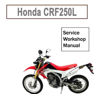 Honda CRF250L | 2012-2017 Workshop Service manual