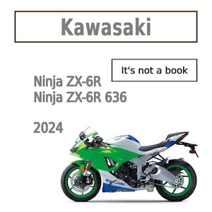 2024-2025 Service Repair Manual Kawasaki Ninja ZX-6R - Etsy