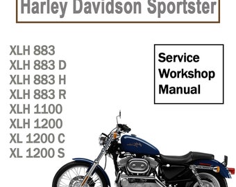 Harley Davidson Sportster XLH883 XLH1100 XLH1200 XL1200C
