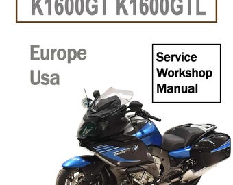 Service Repair manual For BMW K1600GT BMW K1600GTL (2010-2019)