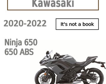 Service Manual for Kawasaki Ninja 650 2021 - Etsy