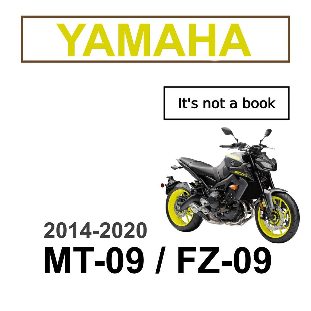 2014-2020 MT-09 / FZ-09 Repair Service Manual - Etsy