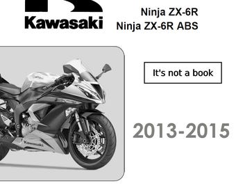 Workshop Service Manual Kawasaki Ninja ZX-6R (2024-2025) - Etsy