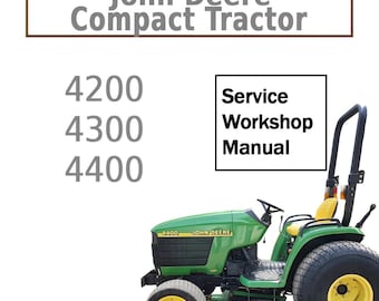 Service Repair Manual for John Deere 4400 4200 4300