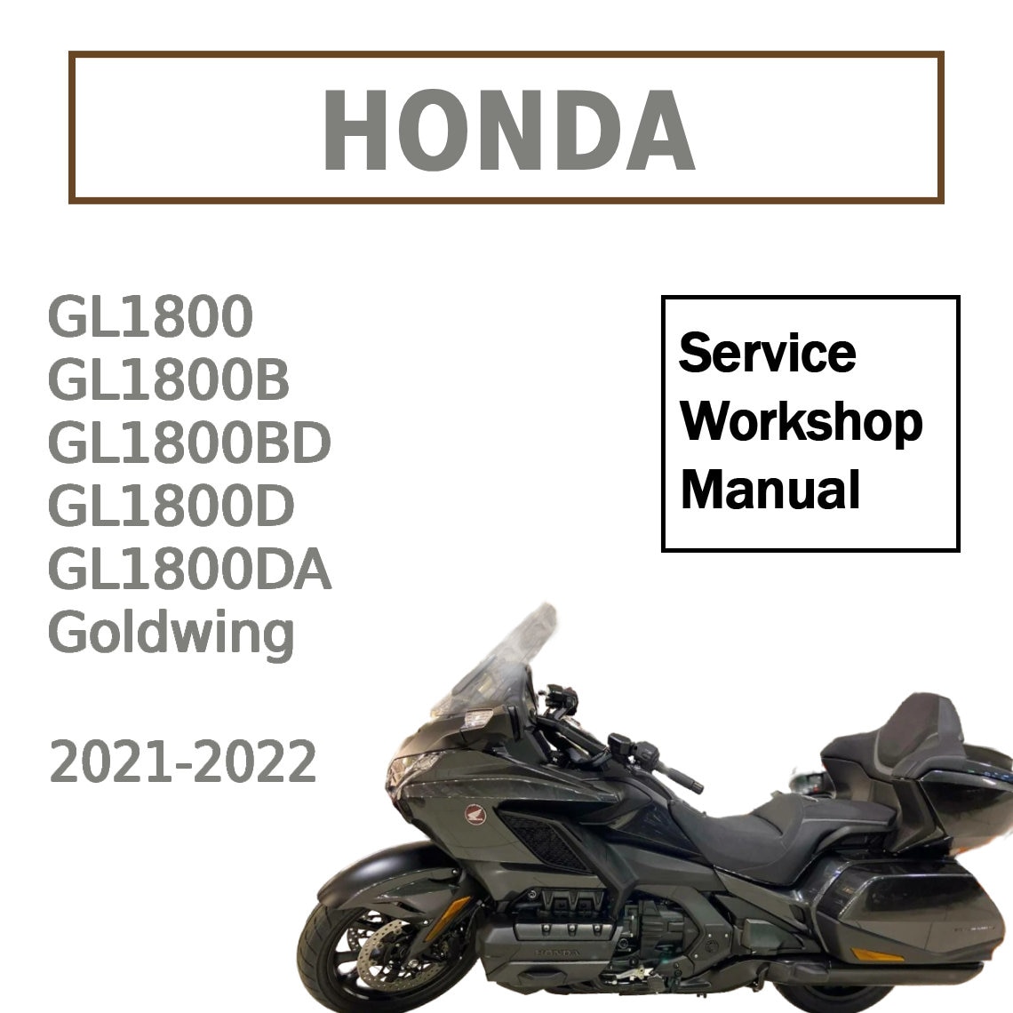 ホンダ ゴールドウイング GL1800BD 〔SC79〕 サービスマニュアル Service Manual for Honda Goldwing GL1800B/BD/D/DA - Etsy