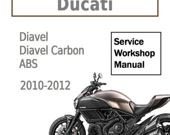 Service Repair manual Ducati Carbon Diavel ABS 2010-2012