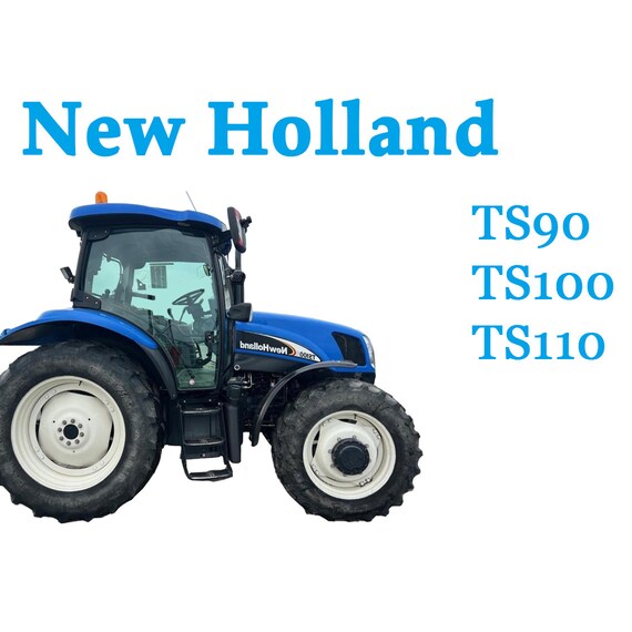 thumbnail image 2 of New Holland TS Series Tractor Workshop Service Manual – TS90, TS100, TS110 – 1842 Pages (NEH0047) 2 of 5