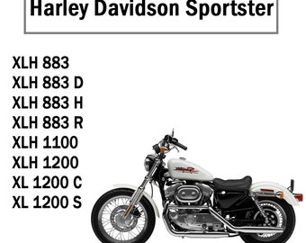 ハーレーダビッドソン スポーツスター XLH 883 1200 マニュアル harley-davidson-xl883-xl1200-