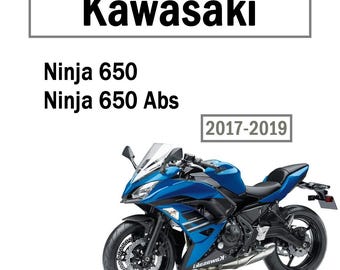 Kawasaki Ninja 650 Service Manual: 637 Pages (PDF Download) - Etsy