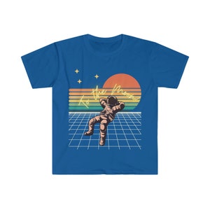 Camiseta Crypto Astronaut: Decole para a Lua com estilo, presente criptográfico unissex, camiseta para entusiastas da criptografia