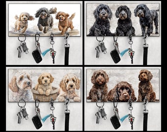 Cockapoo Key Holder - Various Designs Available