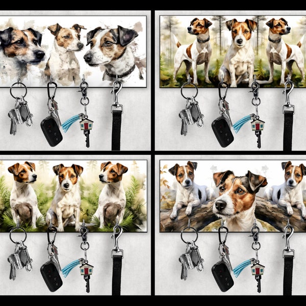 Jack Russell Key Holder - Various Designs Available