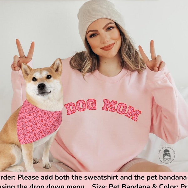 Matching Dog and Owner Set Dog Owner Matching Dog and Owner Matching Outfit Dog Owner Matching Set Dog and Owner Sweatshirt Gifts
