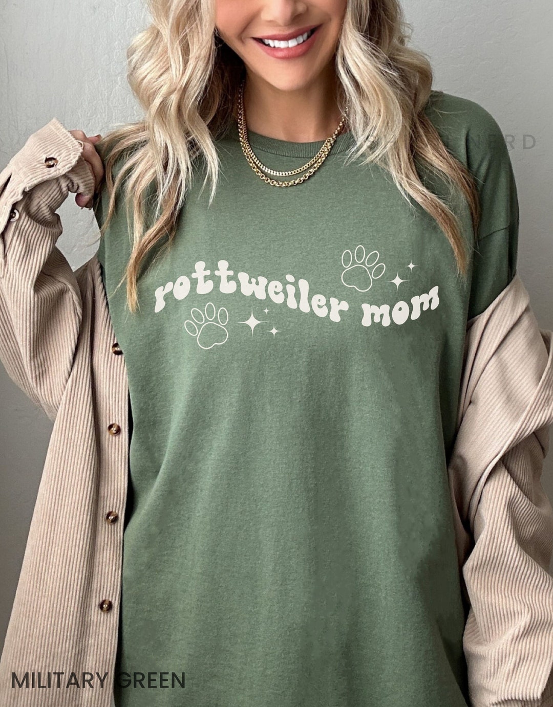Rottweiler mamá camisa Rottweiler regalos retro Rottweiler perro mamá