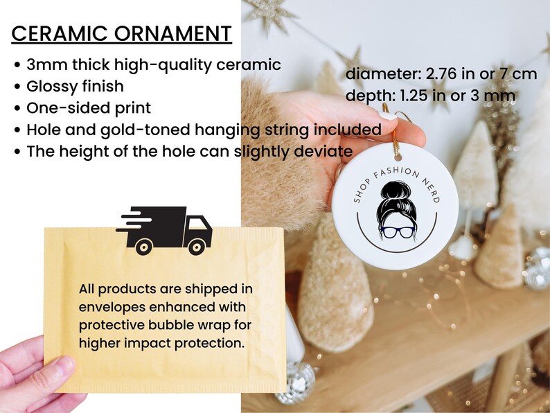 Custom Golden Retriever Dog Ornament Personalized Dog Name Ornament