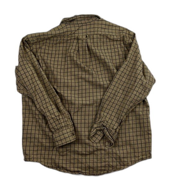 Vintage Filson Beige Window Pane Plaid Wool North… - image 2