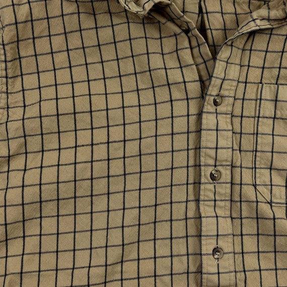 Vintage Filson Beige Window Pane Plaid Wool North… - image 3