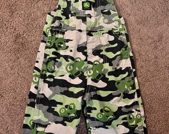 John Deere Tractor Camo Overalls 18M - discontinued