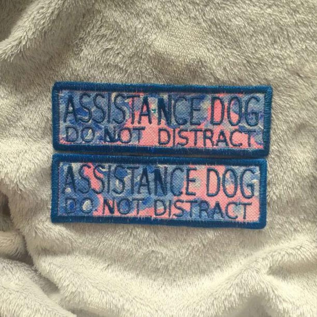 Custom Velcro Rectangle Patches for Assistance/working/therapy/reactive