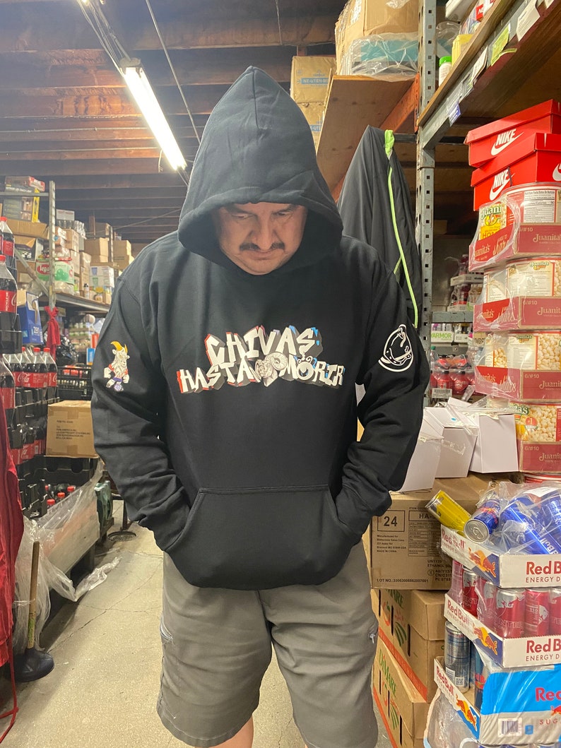 Chivas Hasta Morir Heat Press Hoodie Etsy
