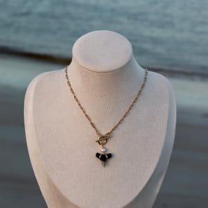 Shark Tooth Toggle Necklace