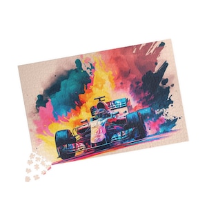 Formula 1 Puzzle #3 (1014-piece)