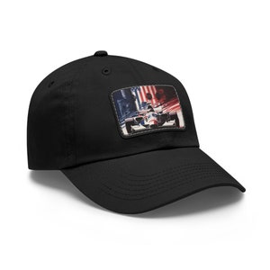 Formula 1 America Cap with Leather Patch (Rectangle)