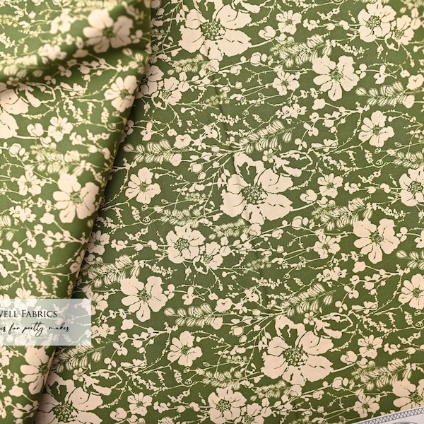 Lasting Nature Sprout from Hypernature HYN49605 by Pat Bravo for Art Gallery Fabrics