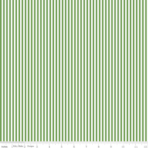 1/8&quot; Stripe Clover The RBD Designers for Riley Blake Designs  C495-CLOVER
