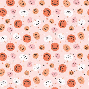 Hey Pumpkin Pumpkins Blush by My Mind&#39;s Eye from the Hey Pumpkin collection for Riley Blake Designs C16031-BLUSH