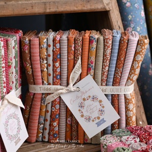 Autumn Fat Quarter Bundle from Tilda Creating Memories  Collection 300208