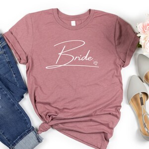 Camiseta de novia, camiseta de novia, soy la novia, camiseta de novia, camiseta de novia, novia para ser