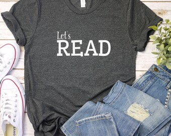 Reading Teacher Shirt, Dyslexia Therapist Tee, Librarian T-Shirt