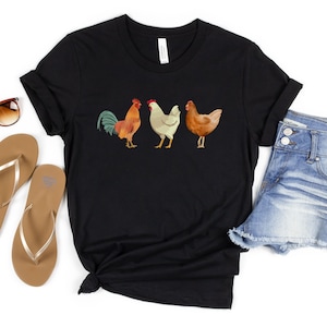 Chicken Shirt, Chicken Lover, Mothers Day Chicken Shirt, Womens Chicken Shirt, Cute Chicken Shirt